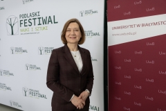 prof. dr hab. Izabela Święcicka, Prorektor ds. Nauki i Współpracy Międzynarodowej Uniwersytetu w Białymstoku fot.Dariusz Piekut/PB