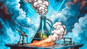 Firefly pokaz naukowy, dym, para 97288