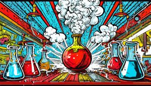 Firefly pokaz naukowy, dym, para, wybuch 53599